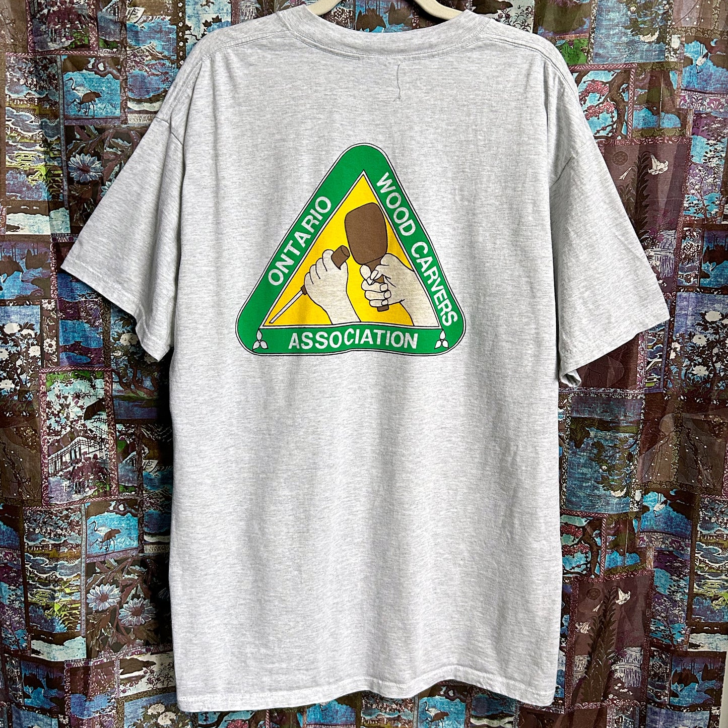 90s Vintage “OWCA Carvers are more Careful” T-shirt