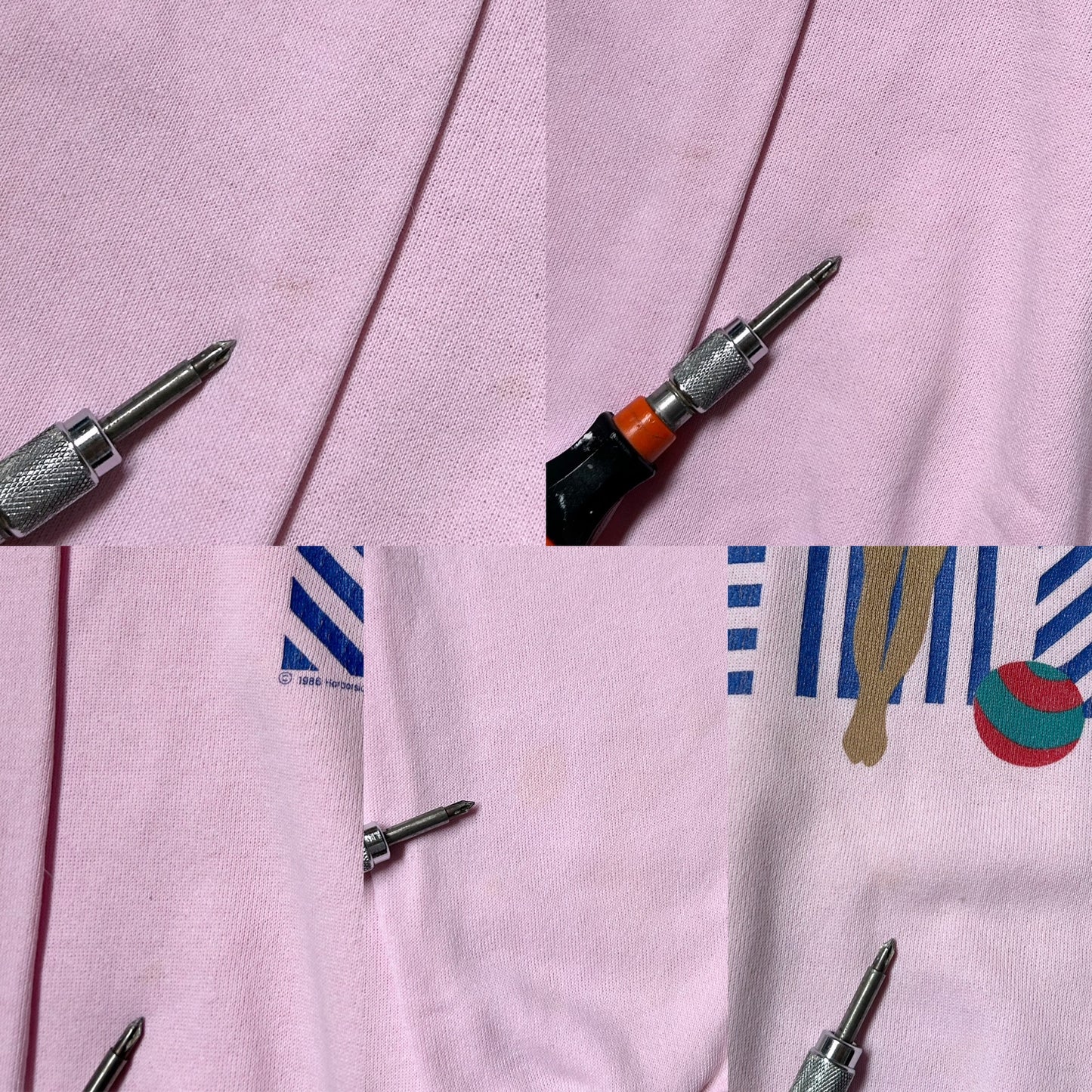 80s Vintage Sunbathers Nantucket Sweatshirt.