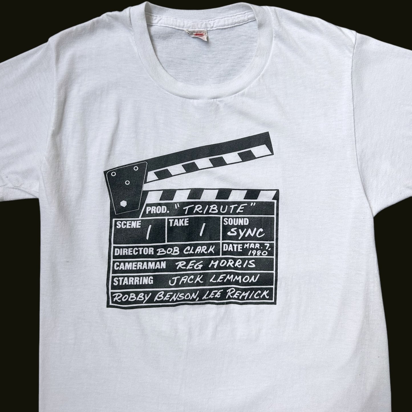 80s vintage Tribute movie t-shirt.