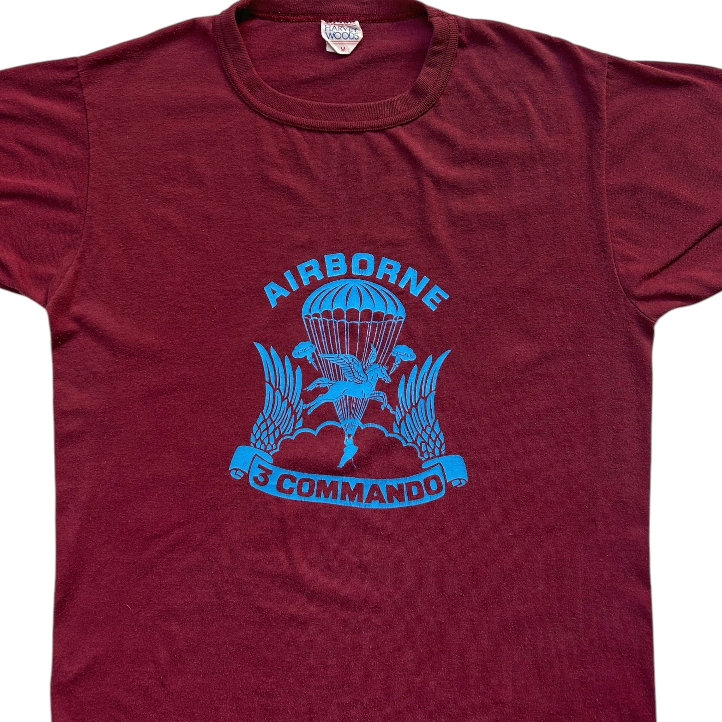 80s Vintage Airborne Commando t-shirt.