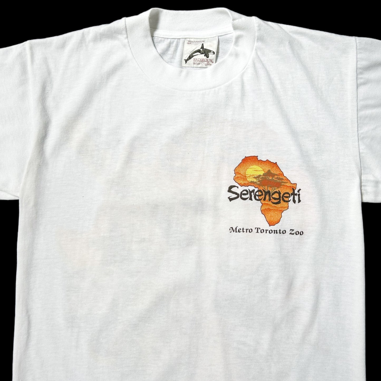 80s Vintage Serengeti Toronto Zoo T-shirt