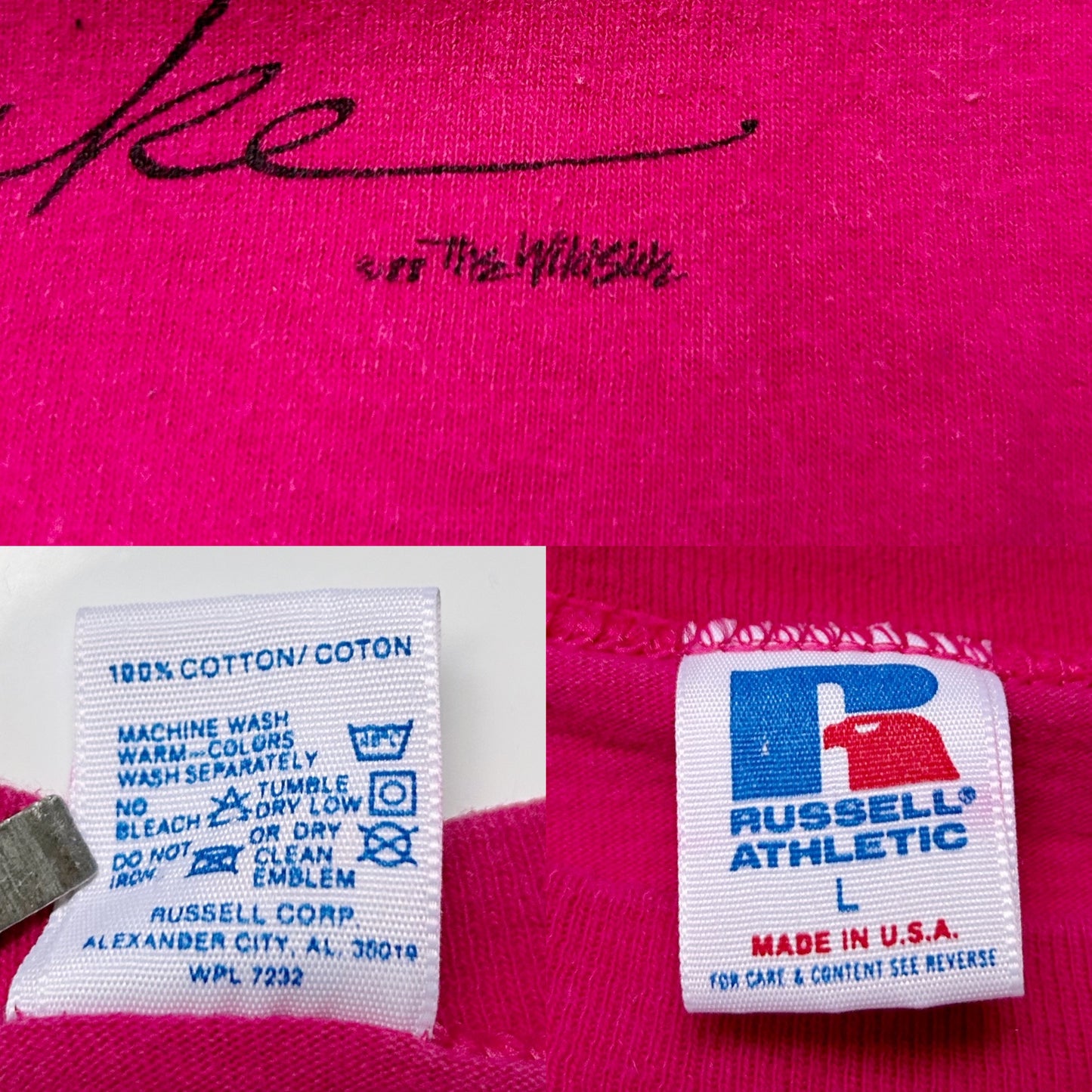 80s Vintage "Milk Shake" Cow Comic T-shirt.