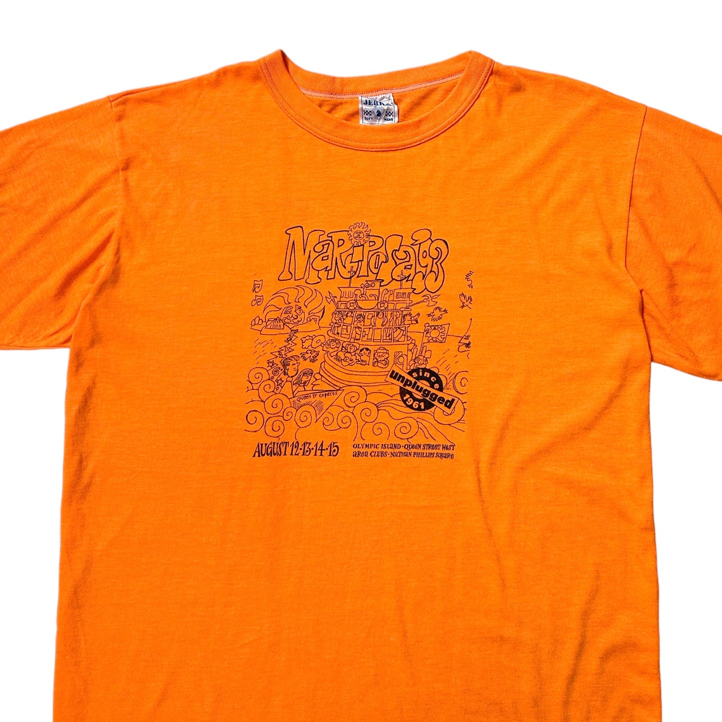 1993 Vintage Mariposa Festival T-shirt