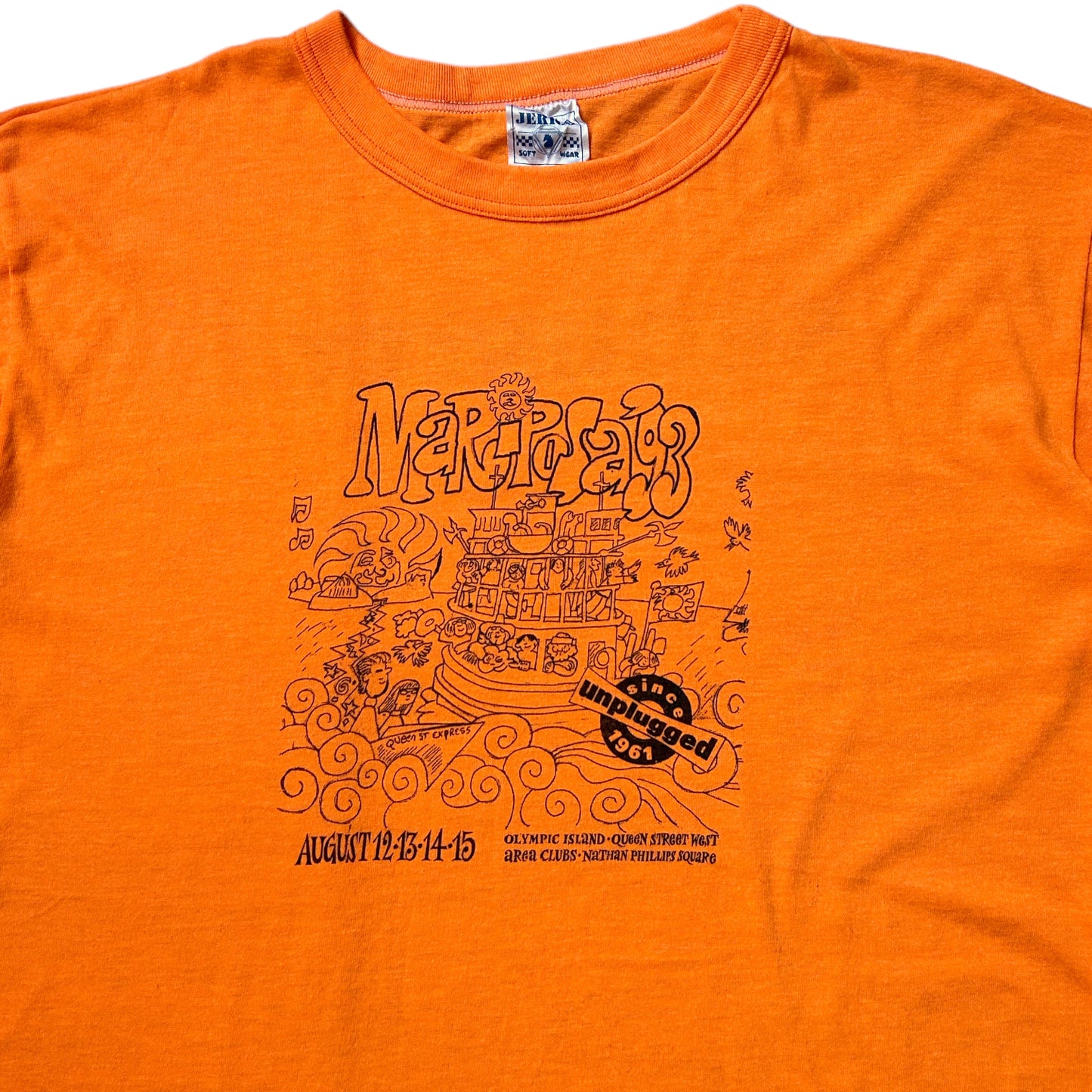1993 Vintage Mariposa Festival T-shirt