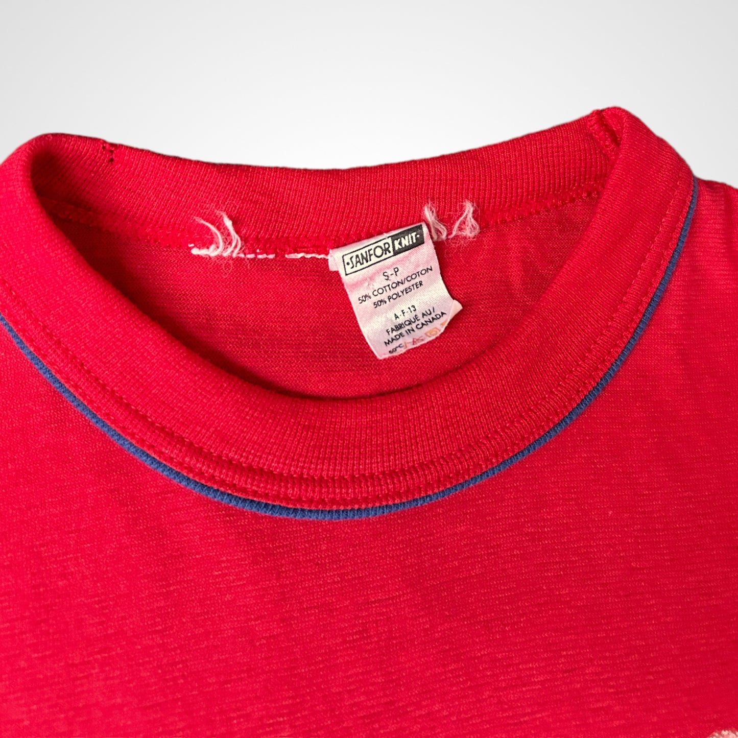 80s Vintage “Best Things in Life are Free” Ringer Tee