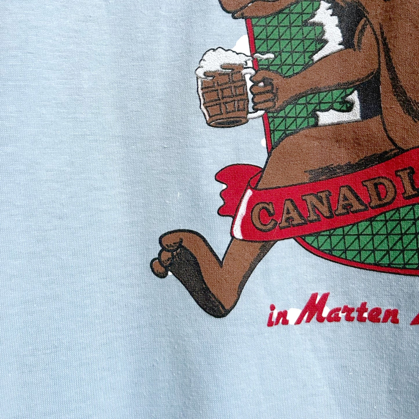 80s Vintage Moosehead Beer T-shirt