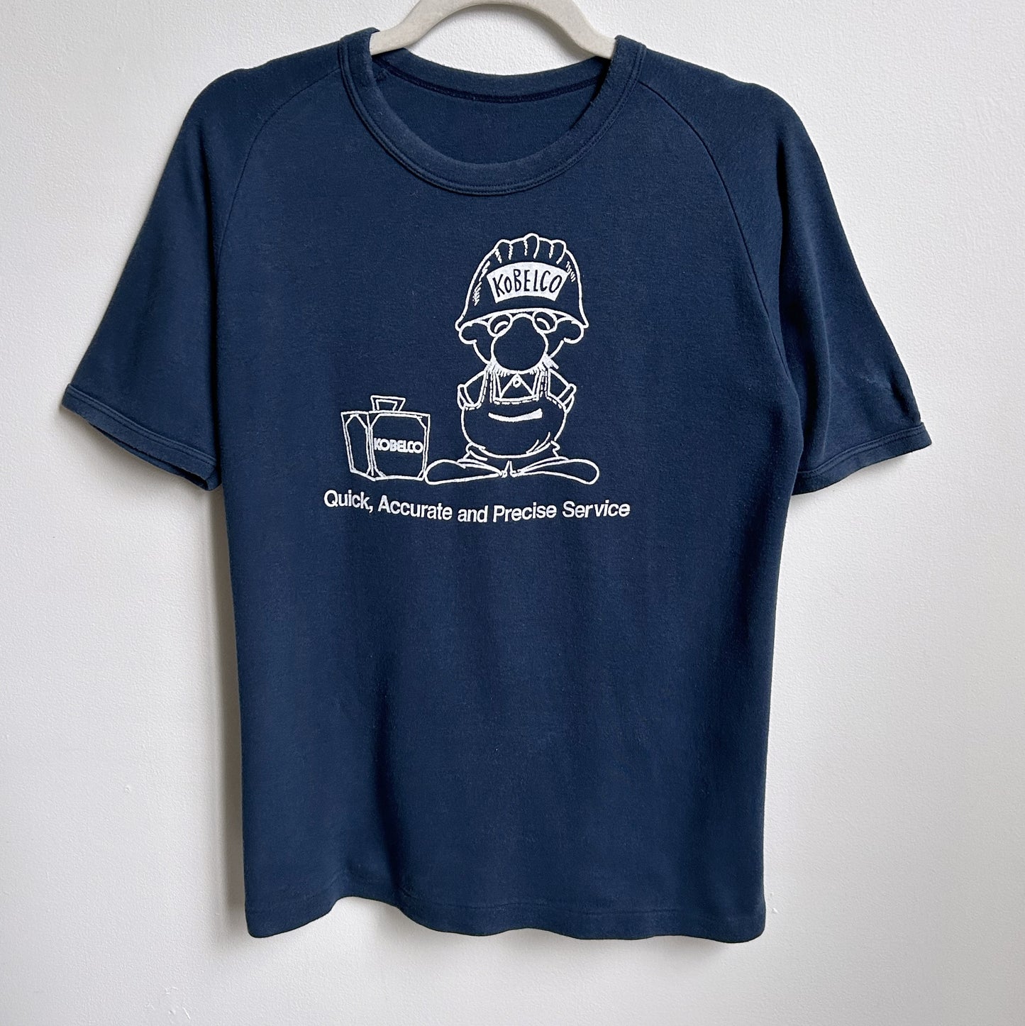 80s Vintage Kobelco Construction T-shirt