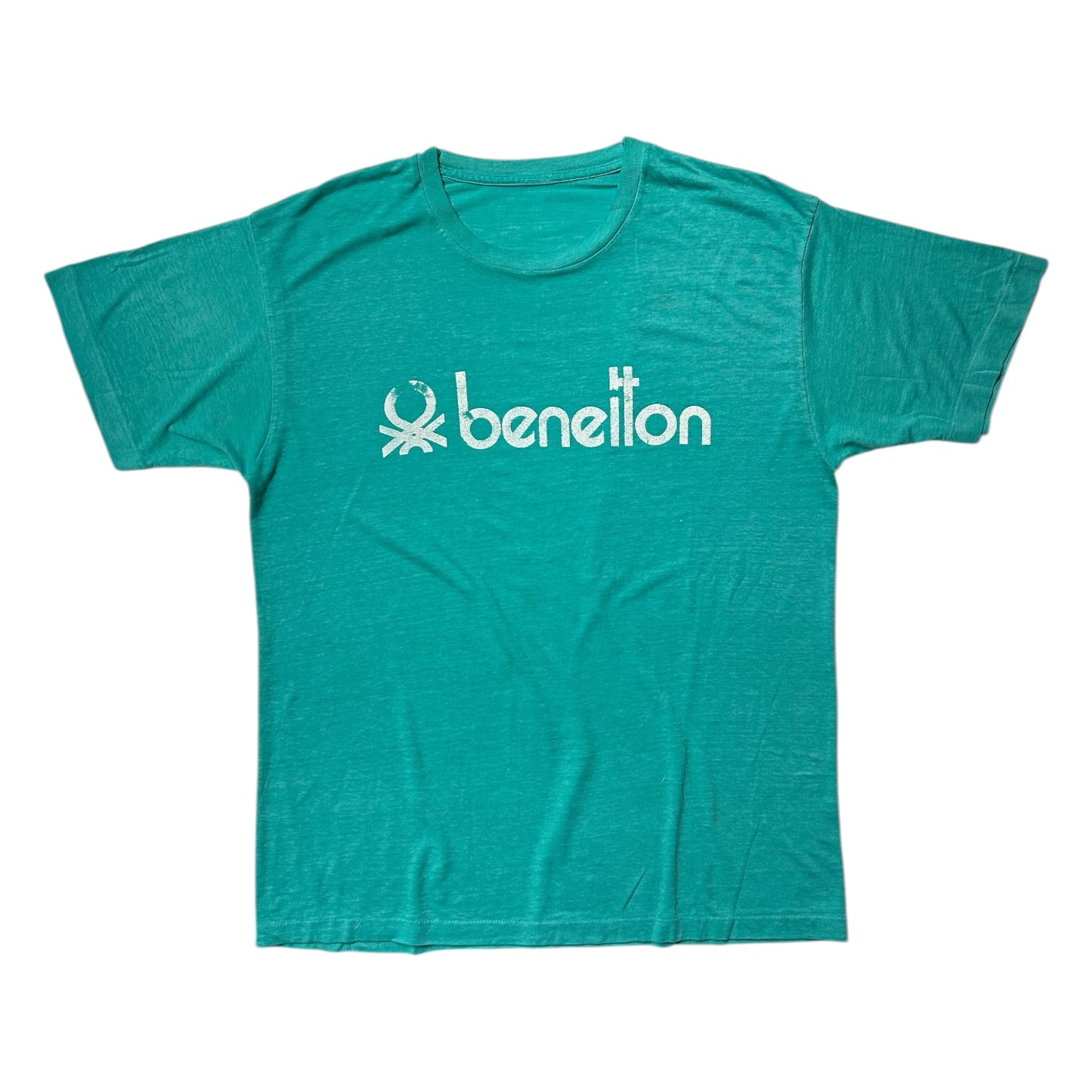80s Vintage paper thin Benetton t-shirt.