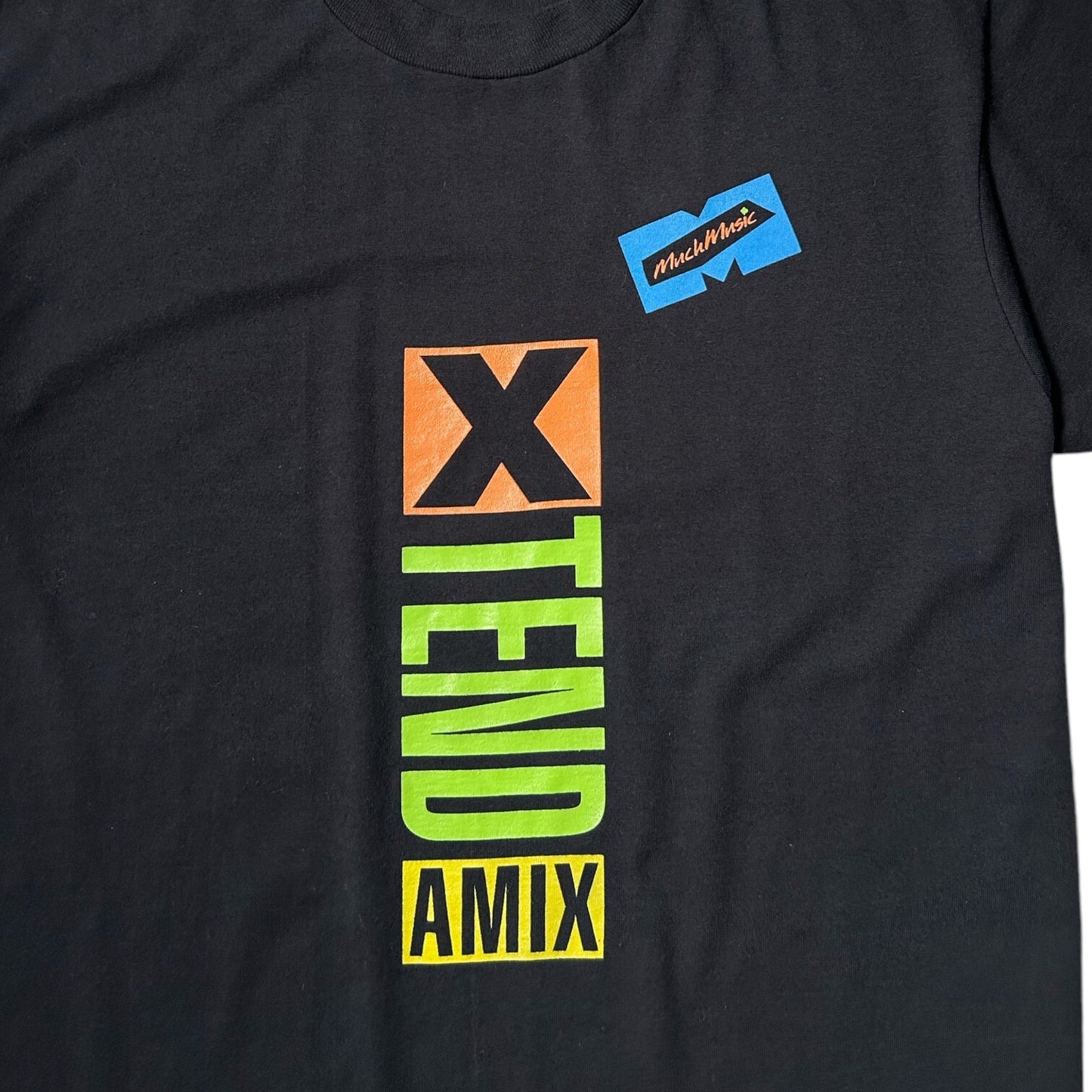 90s Vintage Much Music Xtendamix T-shirt.