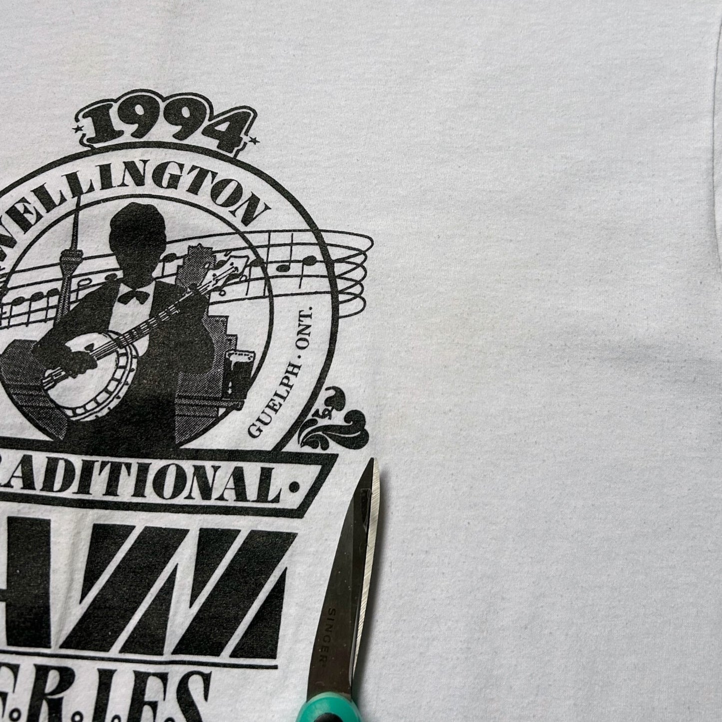 90s Vintage Wellington Jazz Series T-shirt.