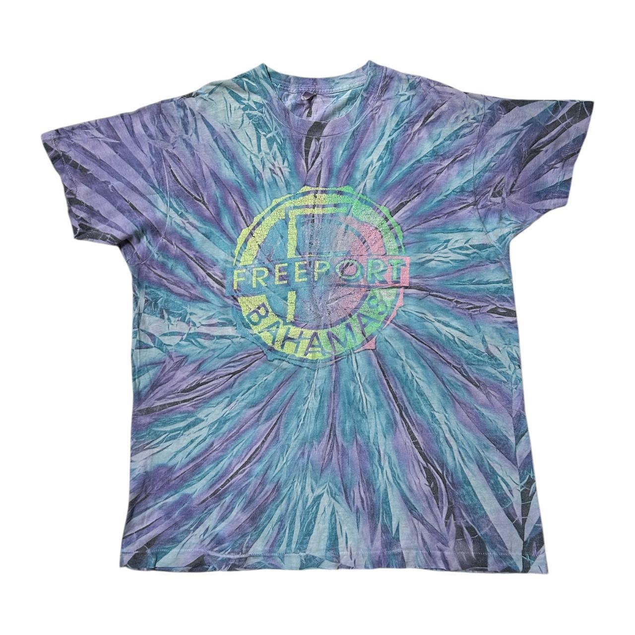 90s Vintage Tie Dye Bahamas T-shirt.