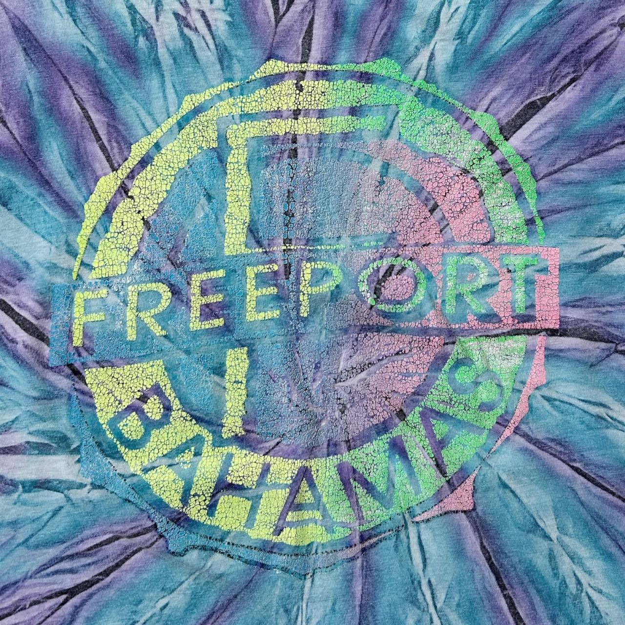 90s Vintage Tie Dye Bahamas T-shirt.