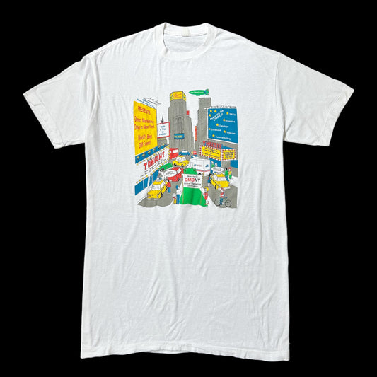 90s Vintage Times Square Cartoon T-shirt