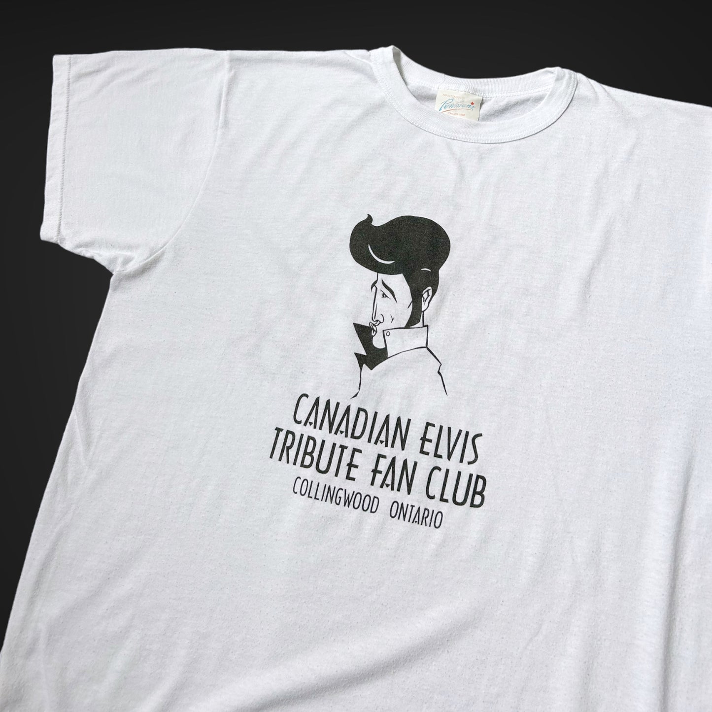 90s Vintage Elvis Tribute Fan Club T-shirt