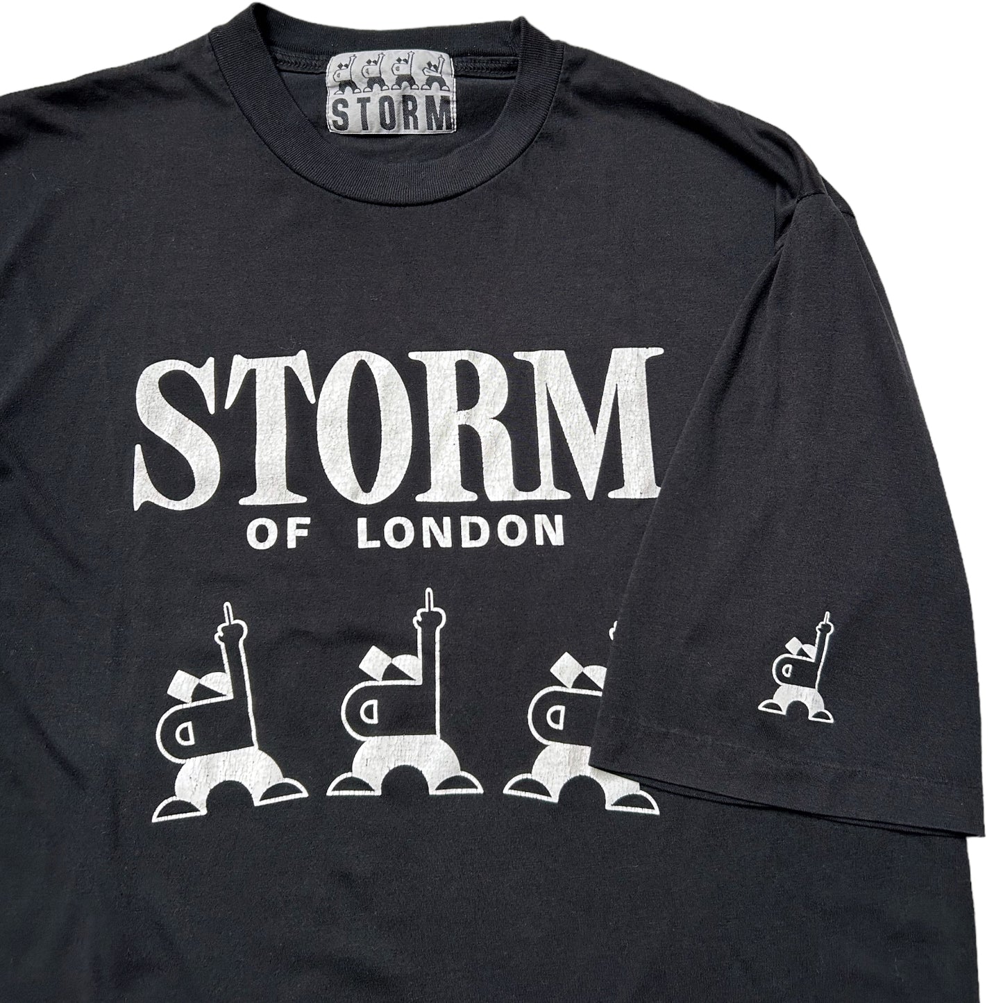 90s Vintage Storm of London T-shirt