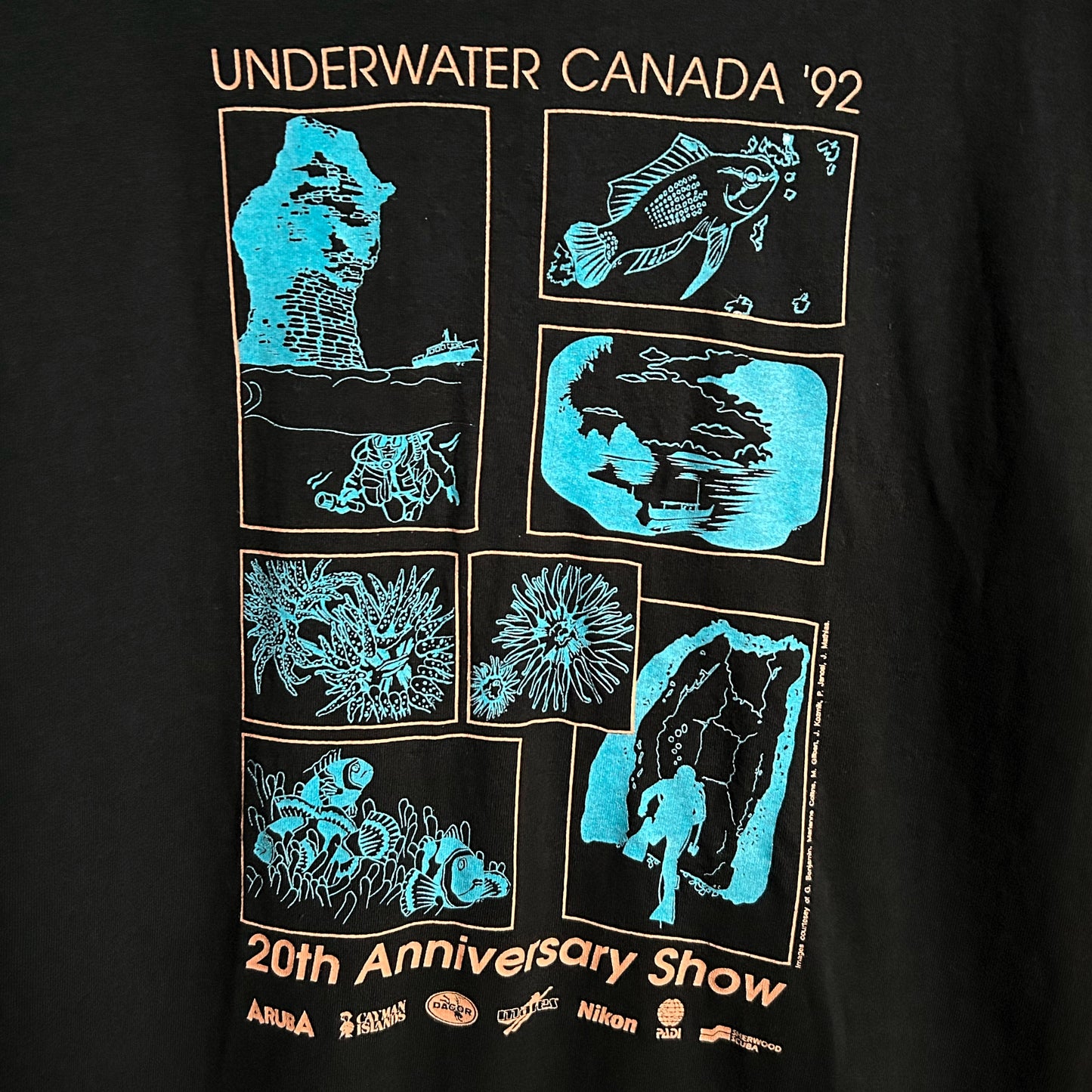 90s Vintage Underwater Canada T-shirt