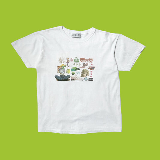 90s vintage Doll Collage t-shirt