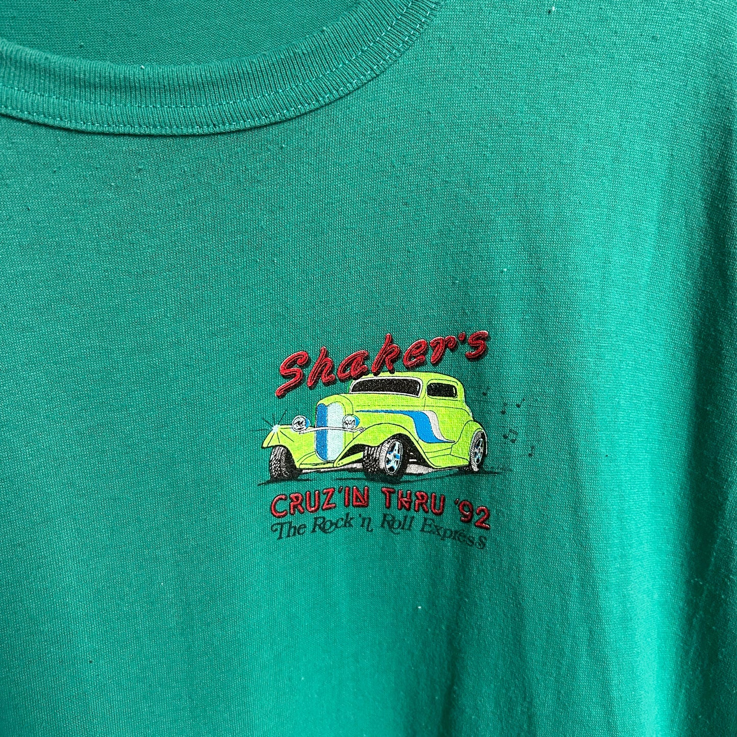 90s vintage Shaker’s Rock ‘n Roll Restaurant t-shirt