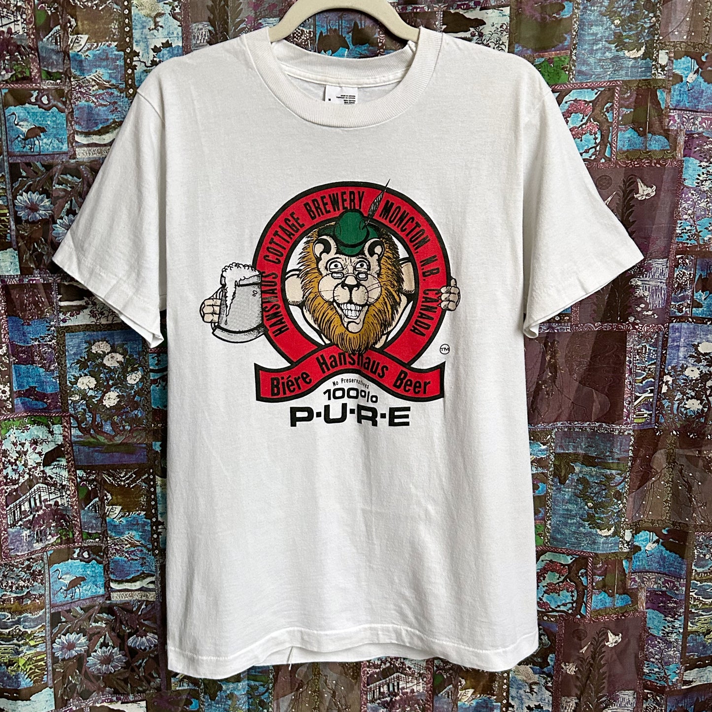 80s Vintage Lion Beer T-shirt