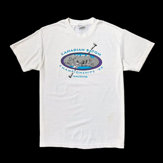 90s Vintage Canadian Baton Championships T-shirt