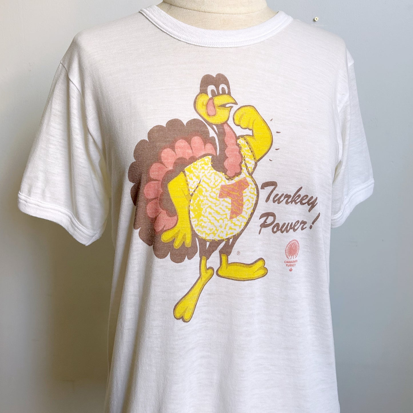 70s Vintage “Turkey Power” T-shirt