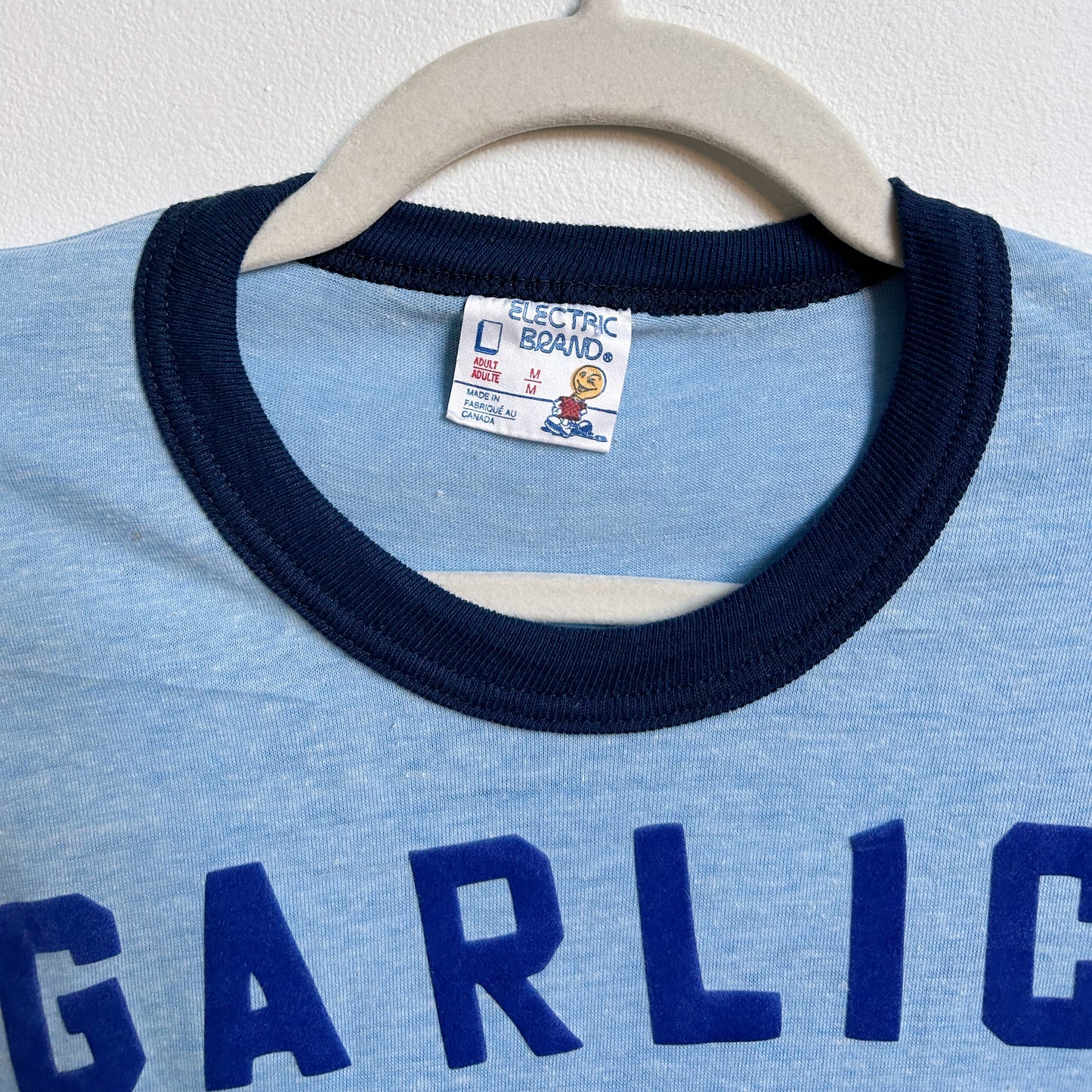 70s Vintage Garlic Breath Ringer Tee