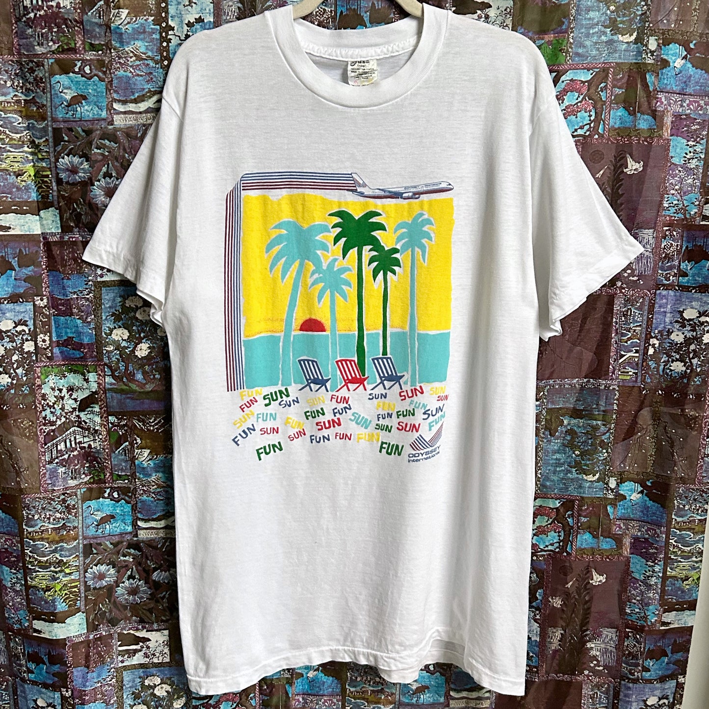 80s Vintage Fun Sun Odyssey International T-shirt