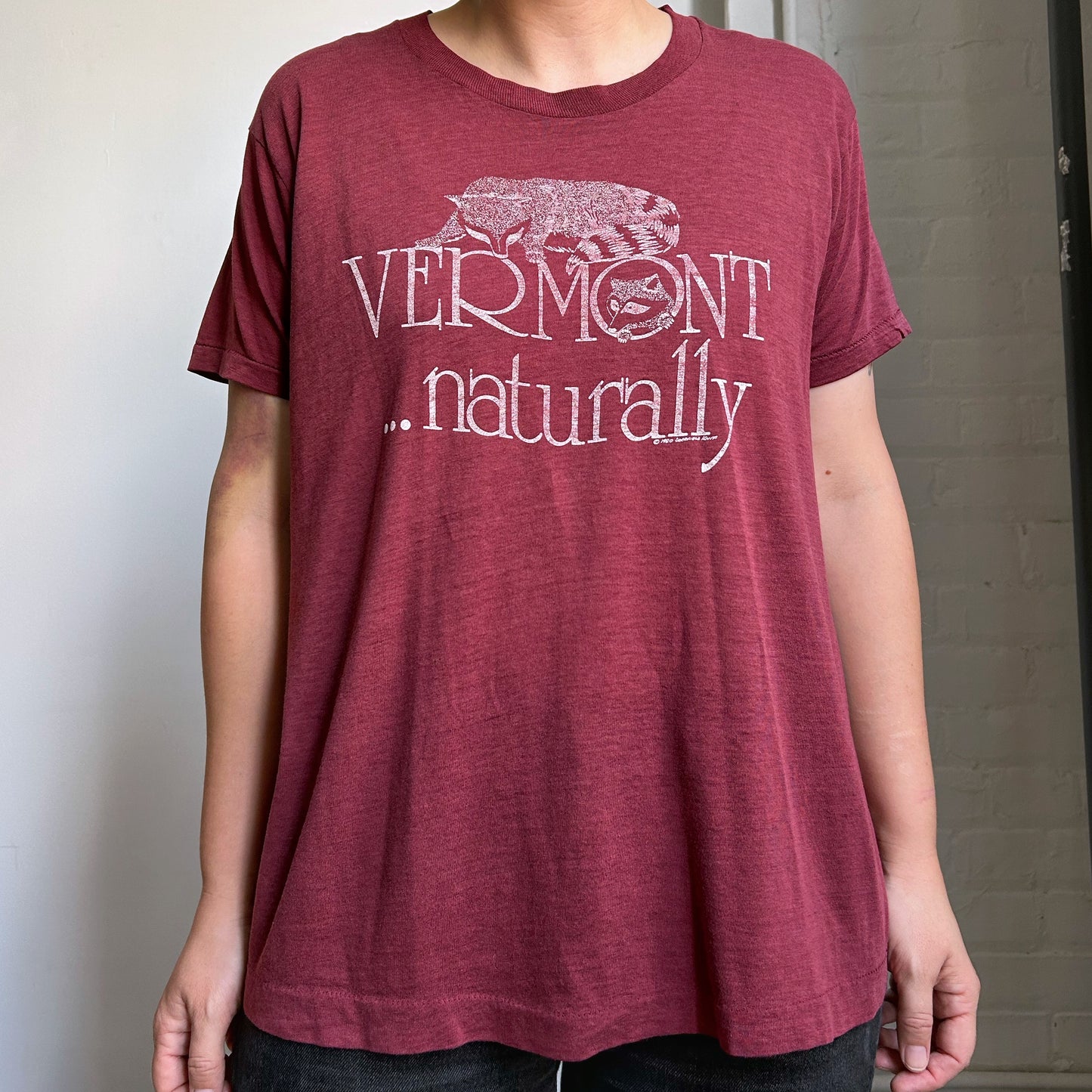 80s Vintage Vermont… naturally animal t-shirt