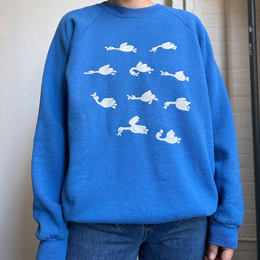 90s Vintage Flying Geese Sweatshirt