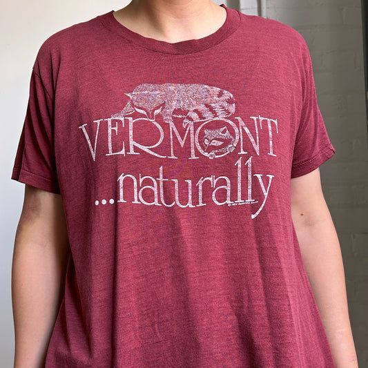 80s Vintage Vermont… naturally animal t-shirt