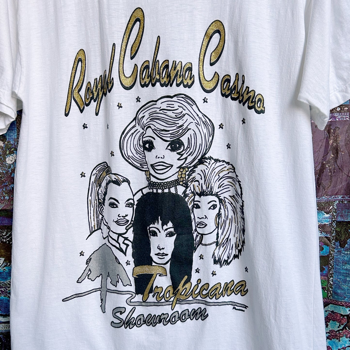 90s Vintage Iconic Performers Casino T-shirt