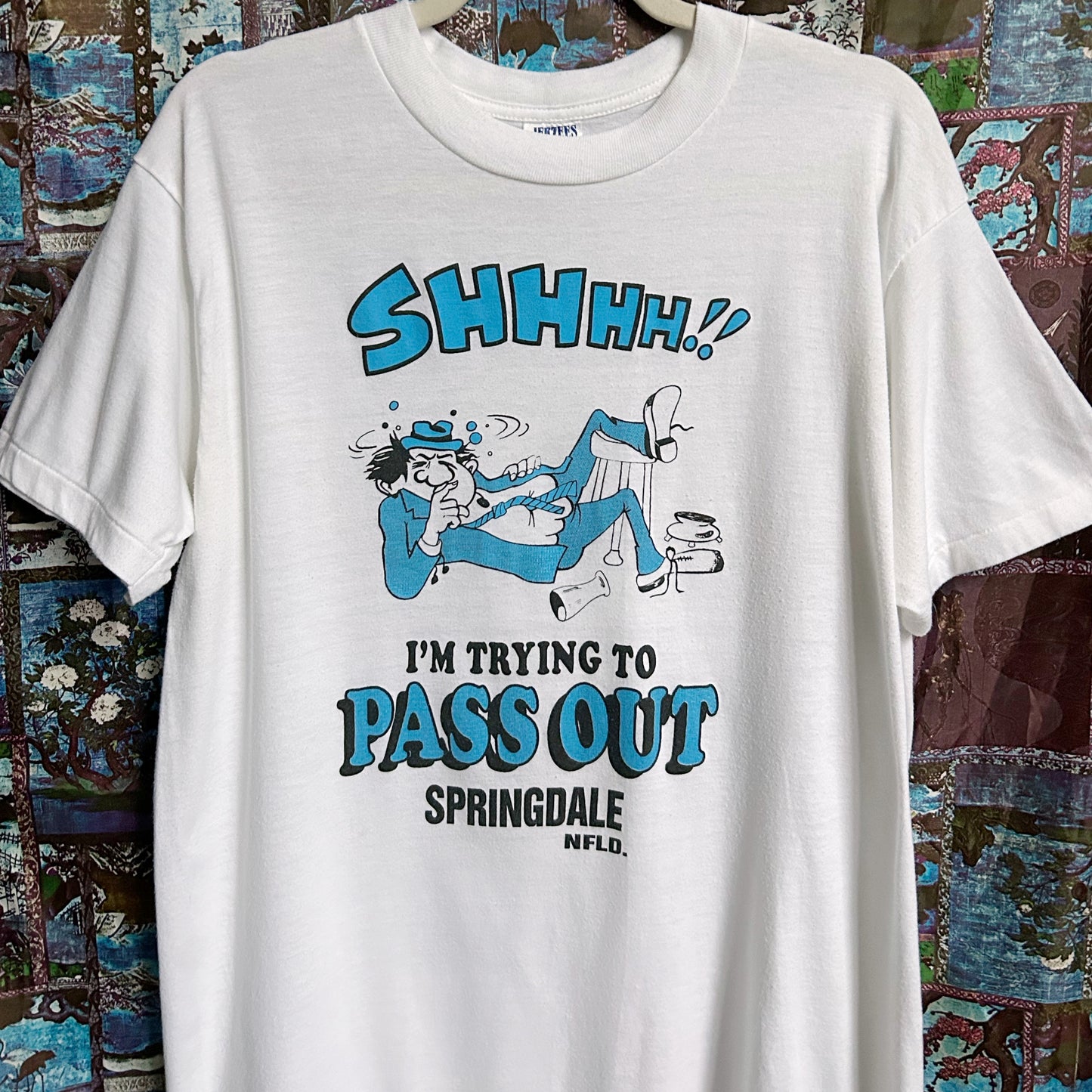 80s Vintage Trying To Pass Out T-shirt