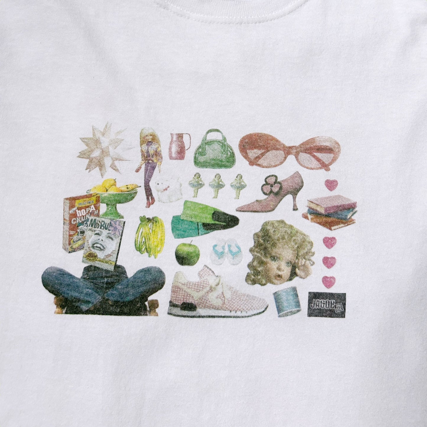 90s vintage Doll Collage t-shirt