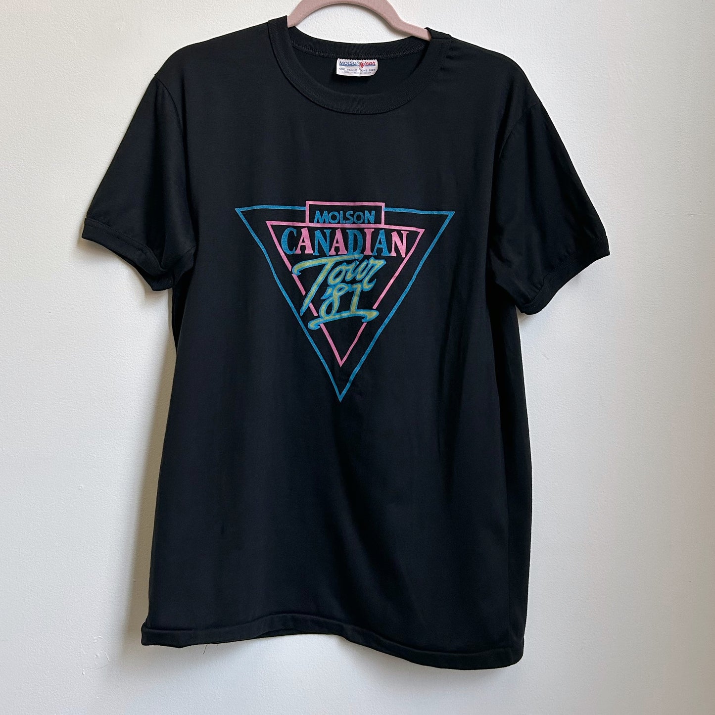 80s vintage “Molson Canadian Tour ‘87” t-shirt