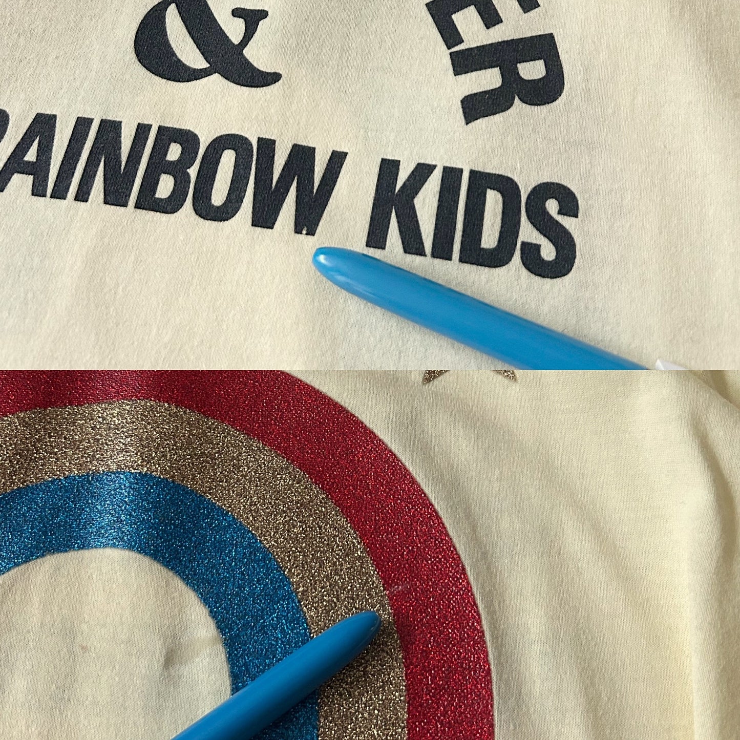 80s Vintage Bob Schneider & The Rainbow Kids T-shirt