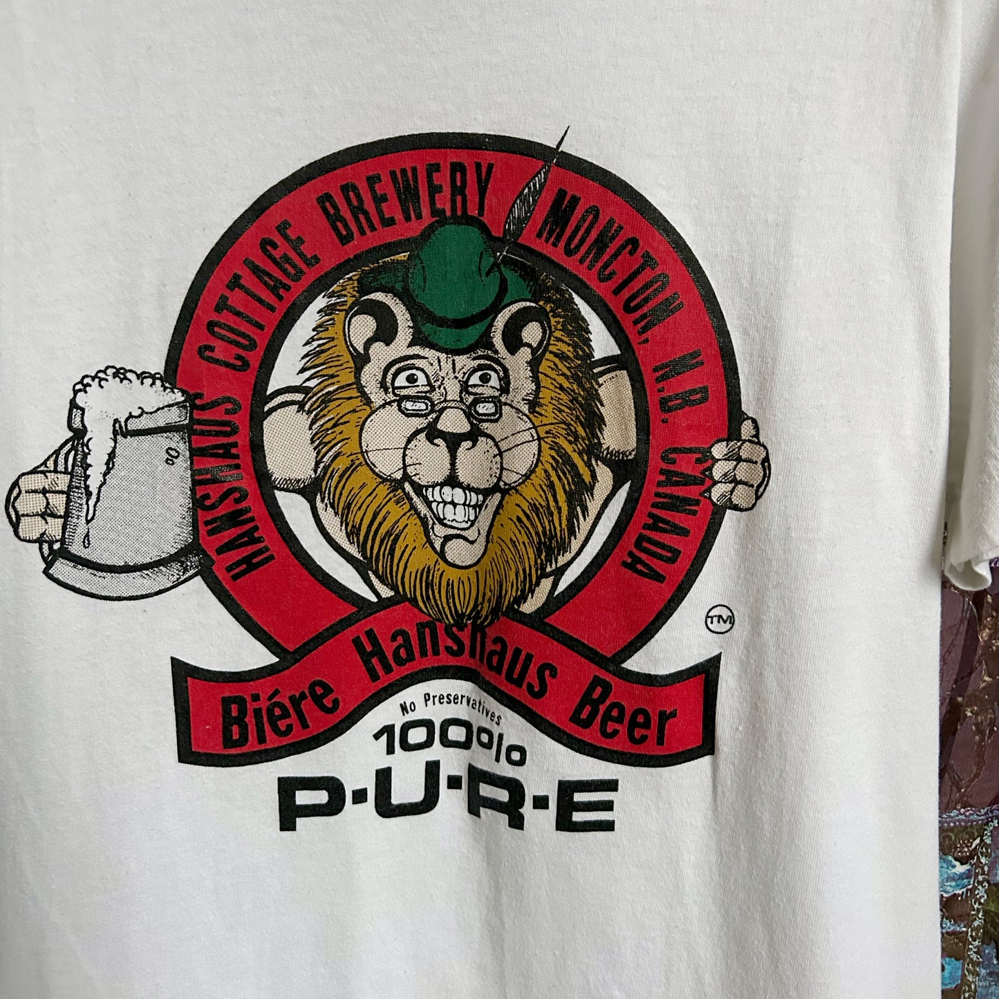 80s Vintage Lion Beer T-shirt