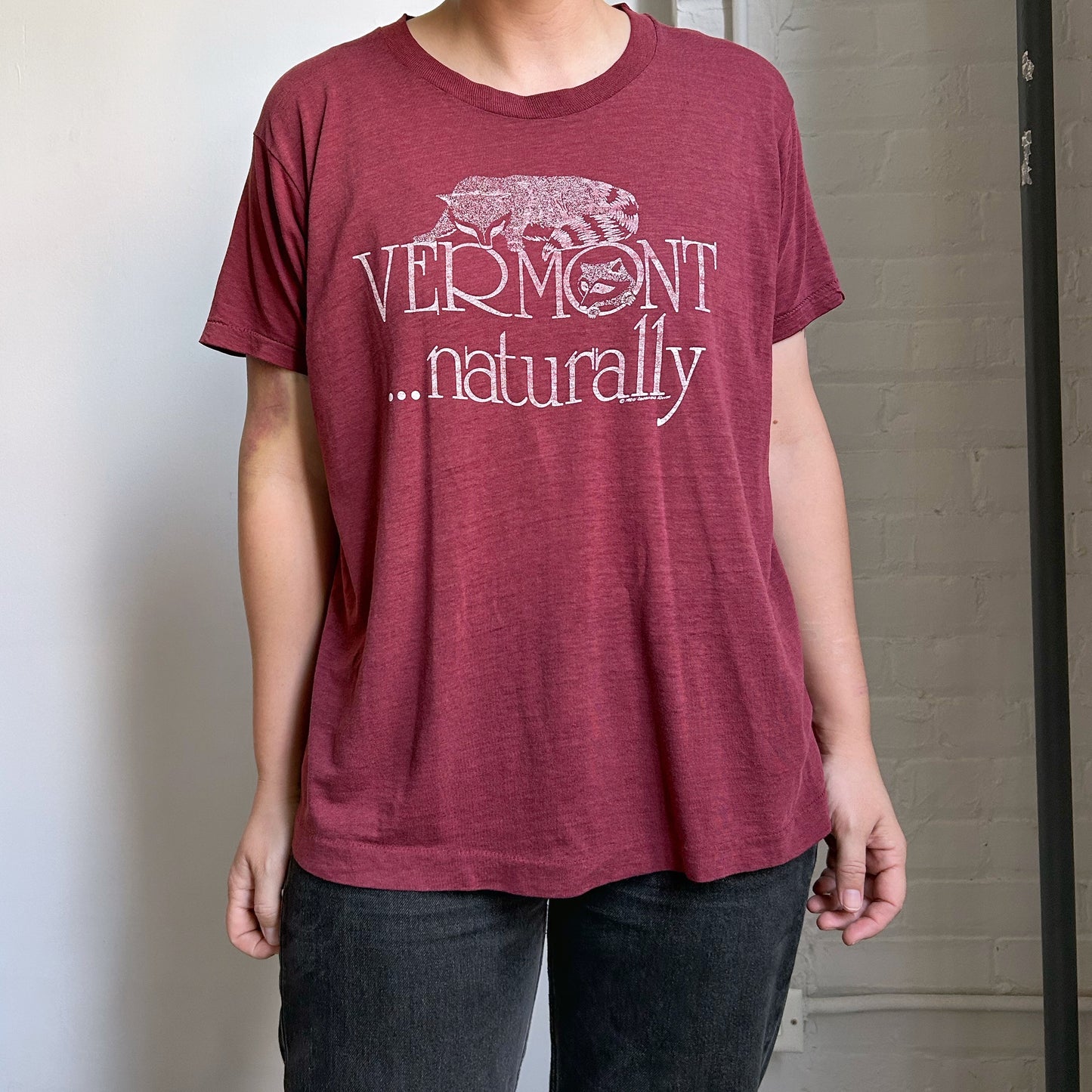 80s Vintage Vermont… naturally animal t-shirt