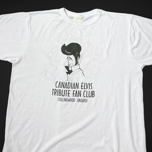 90s Vintage Elvis Tribute Fan Club T-shirt