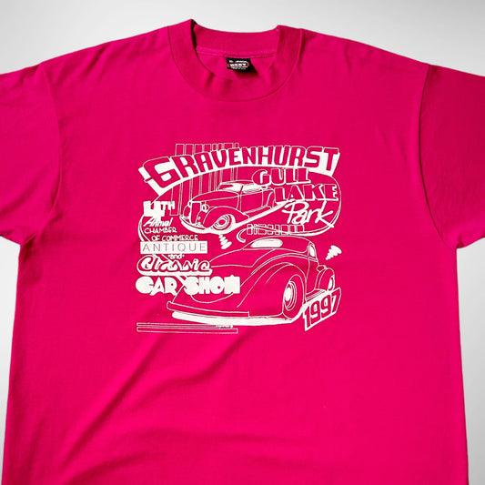 90s Vintage Antique Classic Car Show T-shirt