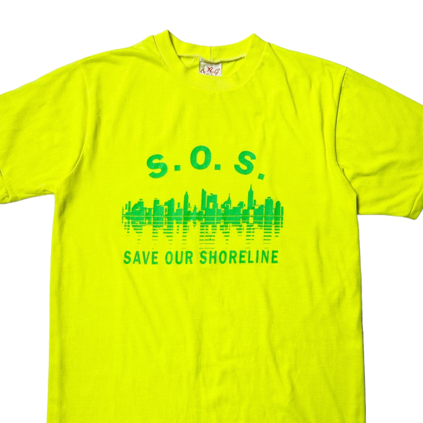 80s Vintage SOS Save Our Shoreline T-shirt