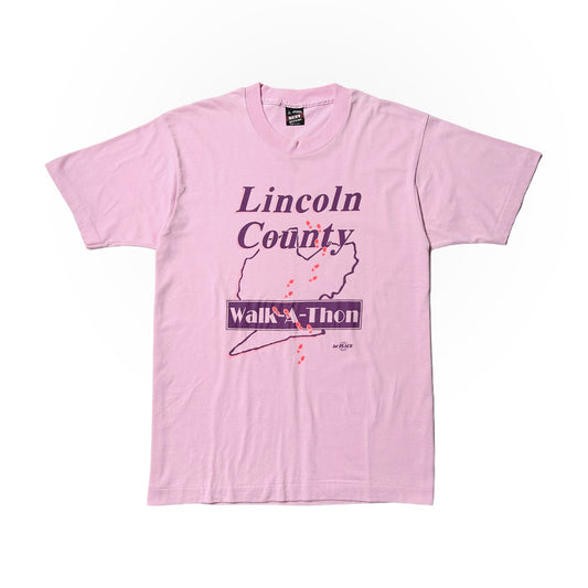 90s Vintage Lincoln County Walkathon T-shirt