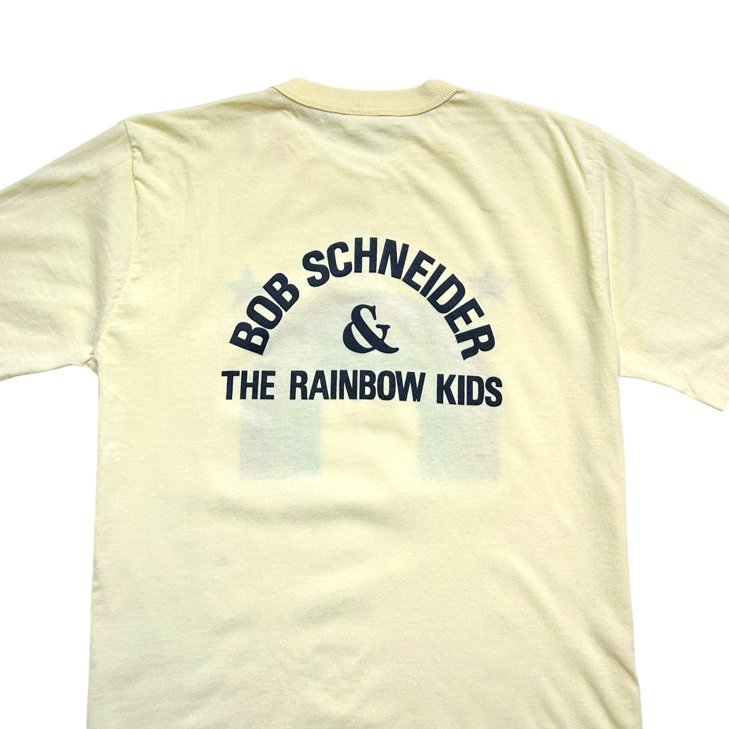 80s Vintage Bob Schneider & The Rainbow Kids T-shirt