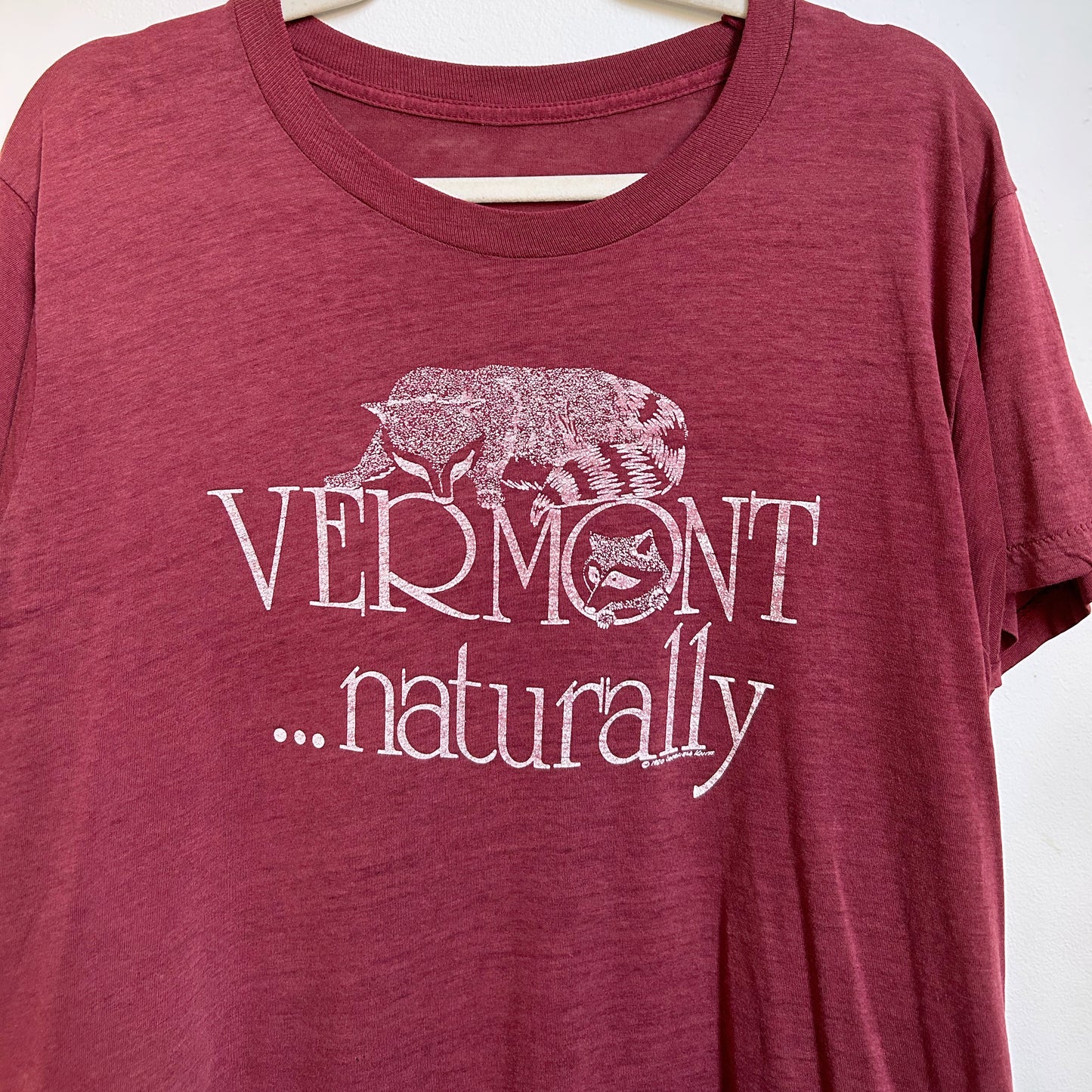 80s Vintage Vermont… naturally animal t-shirt