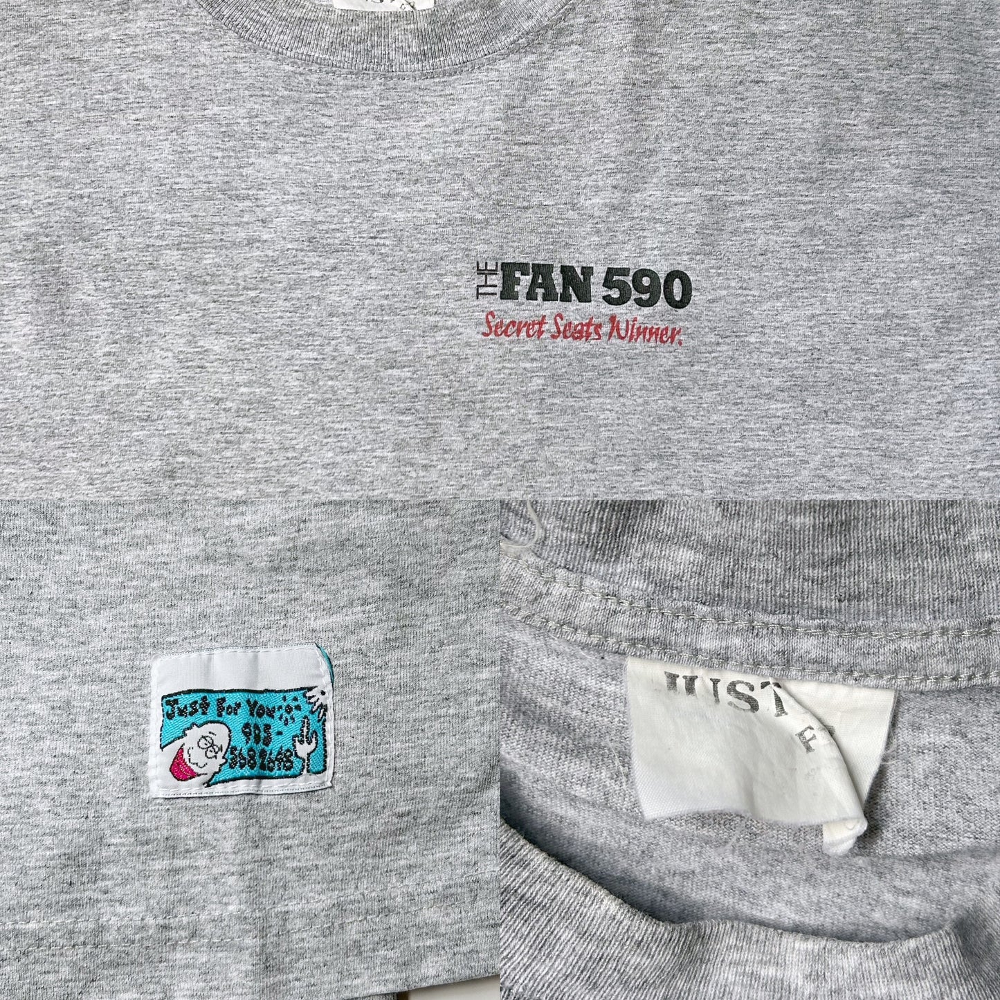 90s Vintage Fan 590 “Fanatics” Sports Radio T-shirt