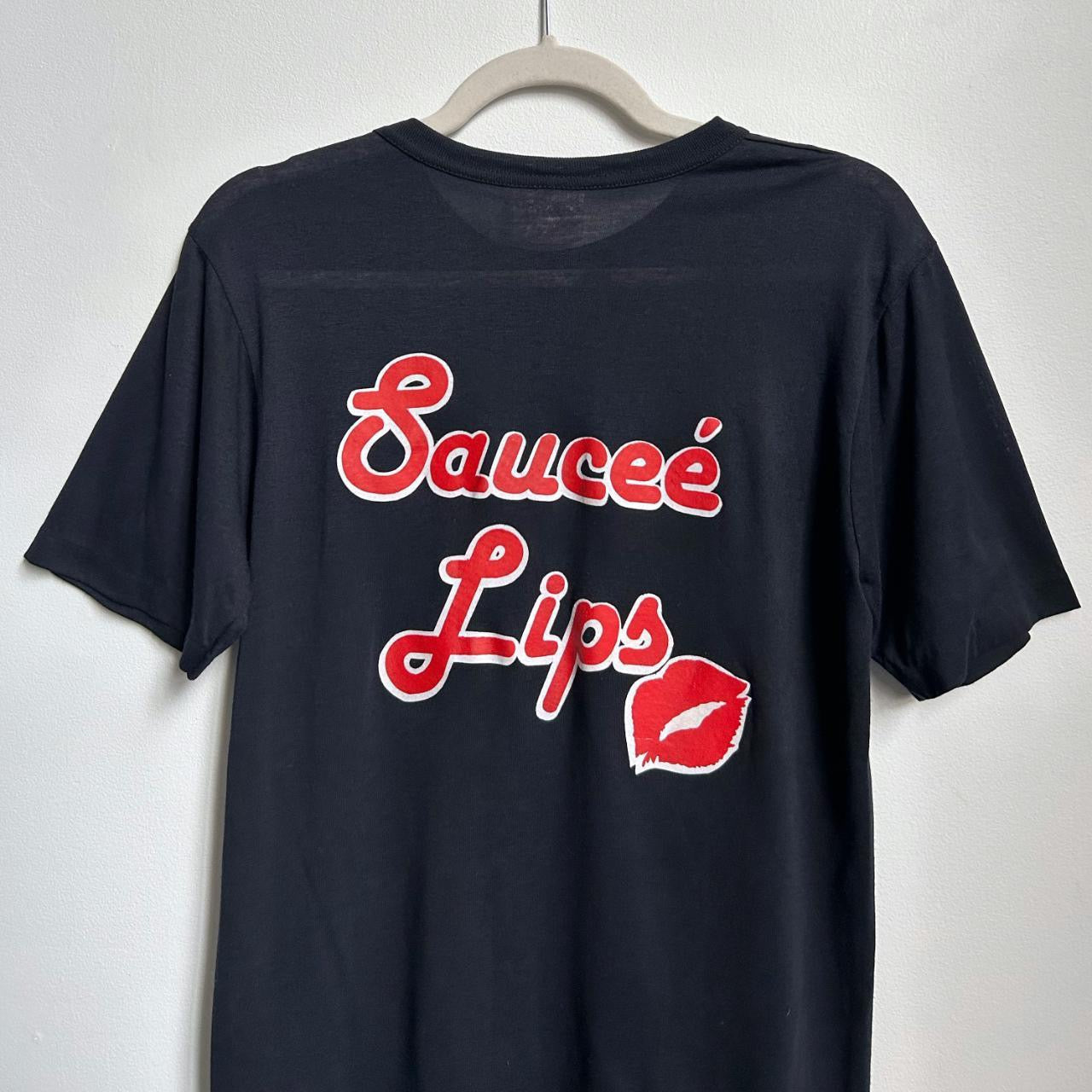 90s Vintage Sauceé Lips Restaurant T-shirt