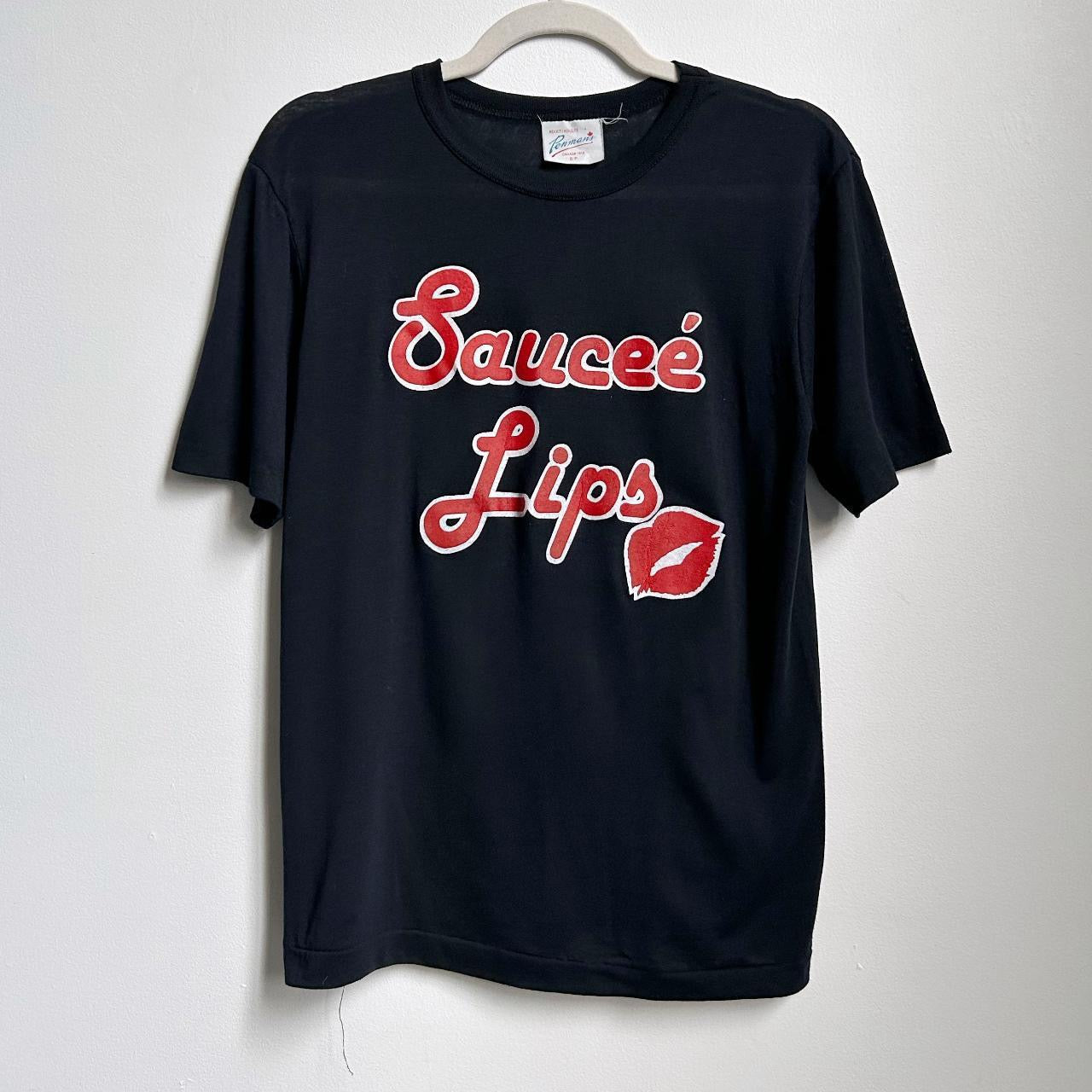 90s Vintage Sauceé Lips Restaurant T-shirt