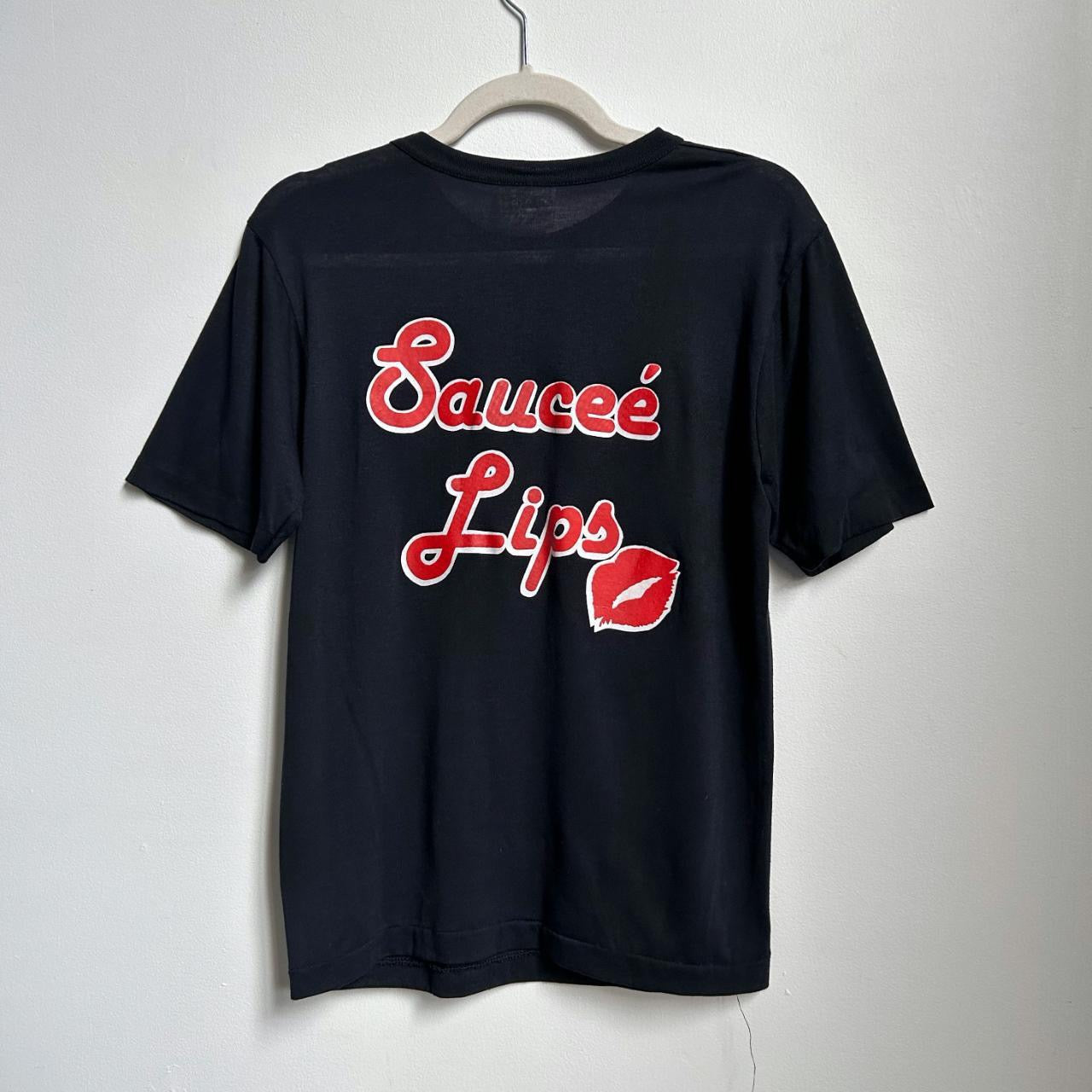 90s Vintage Sauceé Lips Restaurant T-shirt