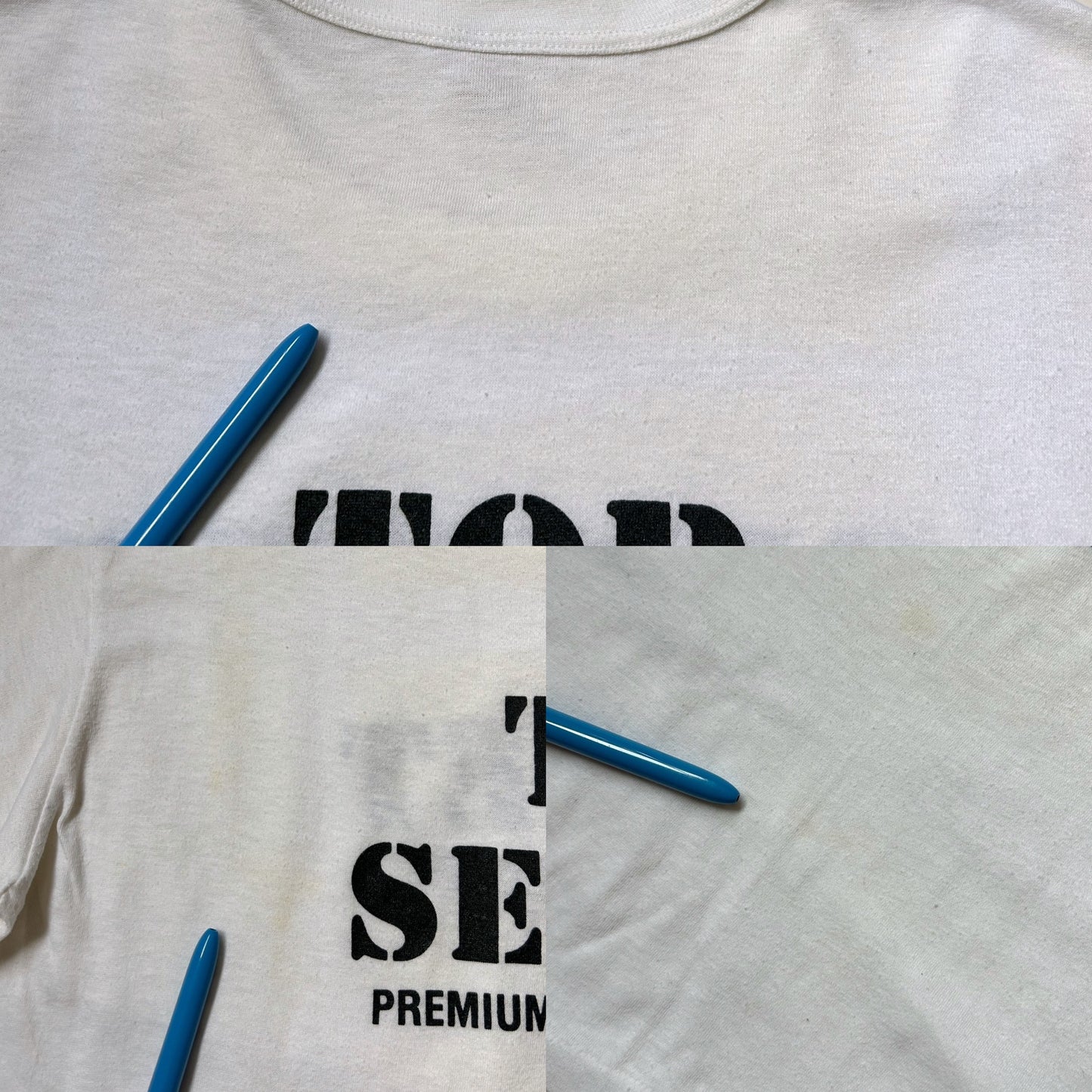 80s Vintage Jack Baker Secret Canadian Whiskey T-shirt.