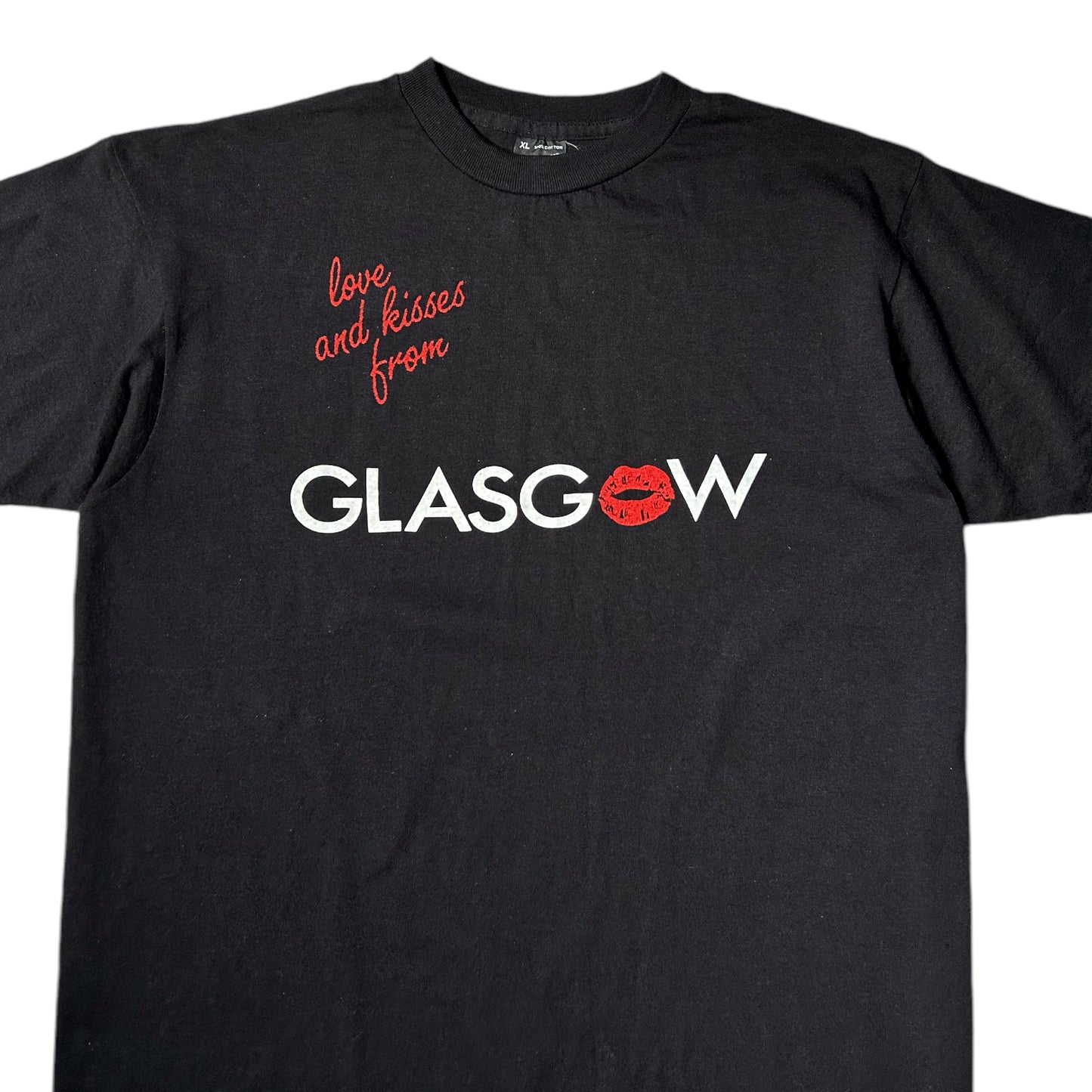 90s Vintage Love and Kisses from Glasgow T-shirt