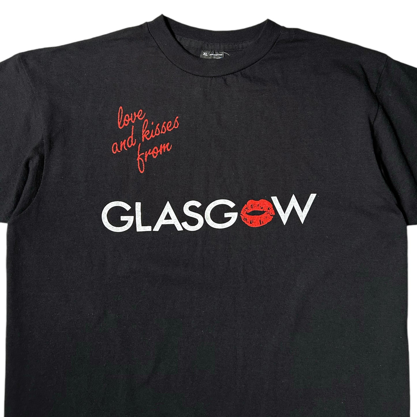 90s Vintage Love and Kisses from Glasgow T-shirt